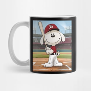 Snoopy Vs Arizona Diamondbacks Marcie Move Mug